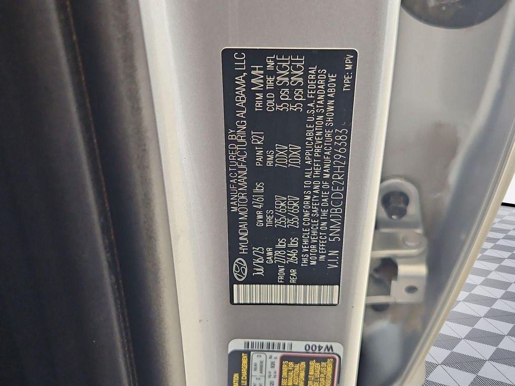 Used 2024 Silver Hyundai SEL image 32