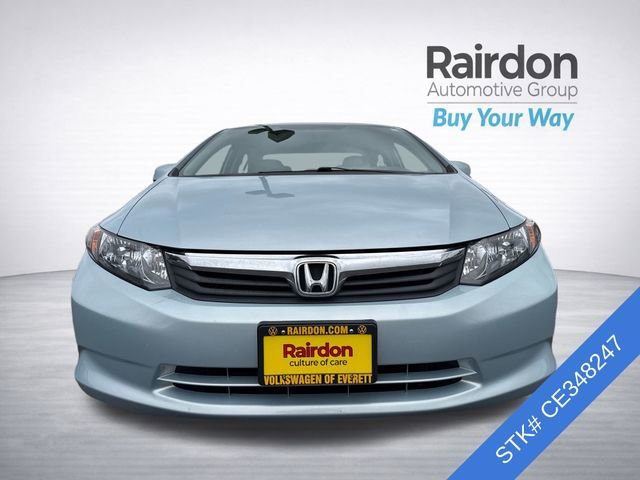 Used 2012 Honda Civic LX with VIN 19XFB2F59CE348247 for sale in Everett, WA