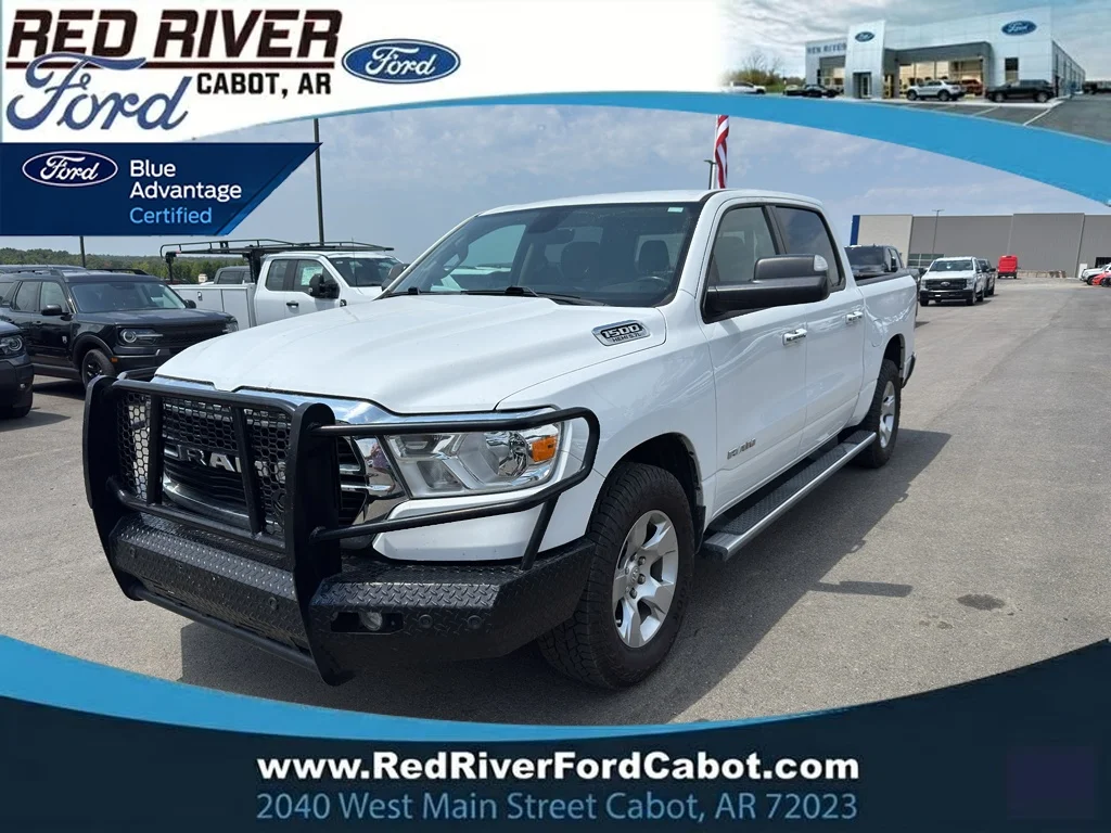 Certified Used 2020 Bright White Clearcoat Ram Big Horn image 1