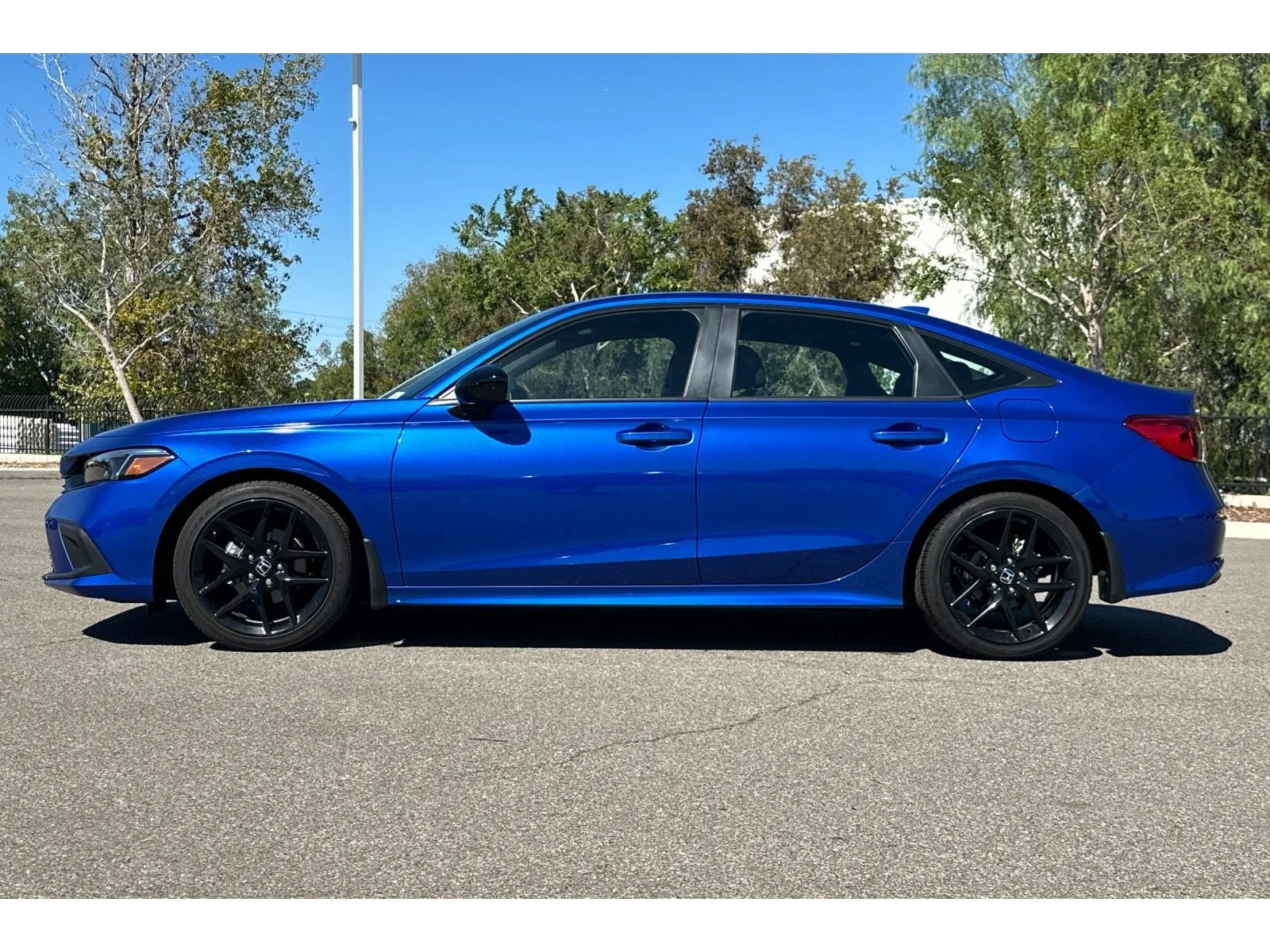 Used 2024 Aegean Blue Metallic Honda Sport image 2
