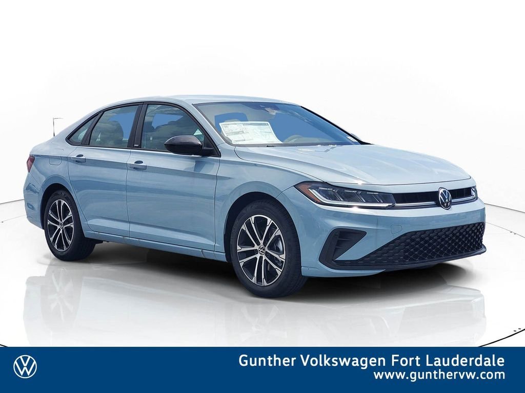 New 2026 Gray Volkswagen 1.5T Sport image 1