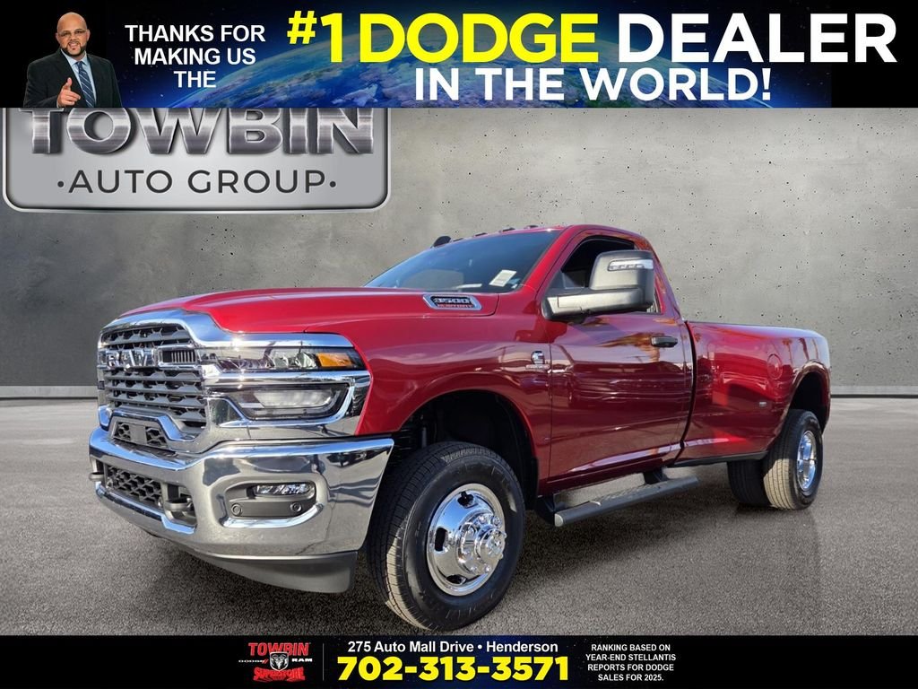 New 2026 Molten Red Pearl-Coat Exterior Paint RAM Tradesman image 1