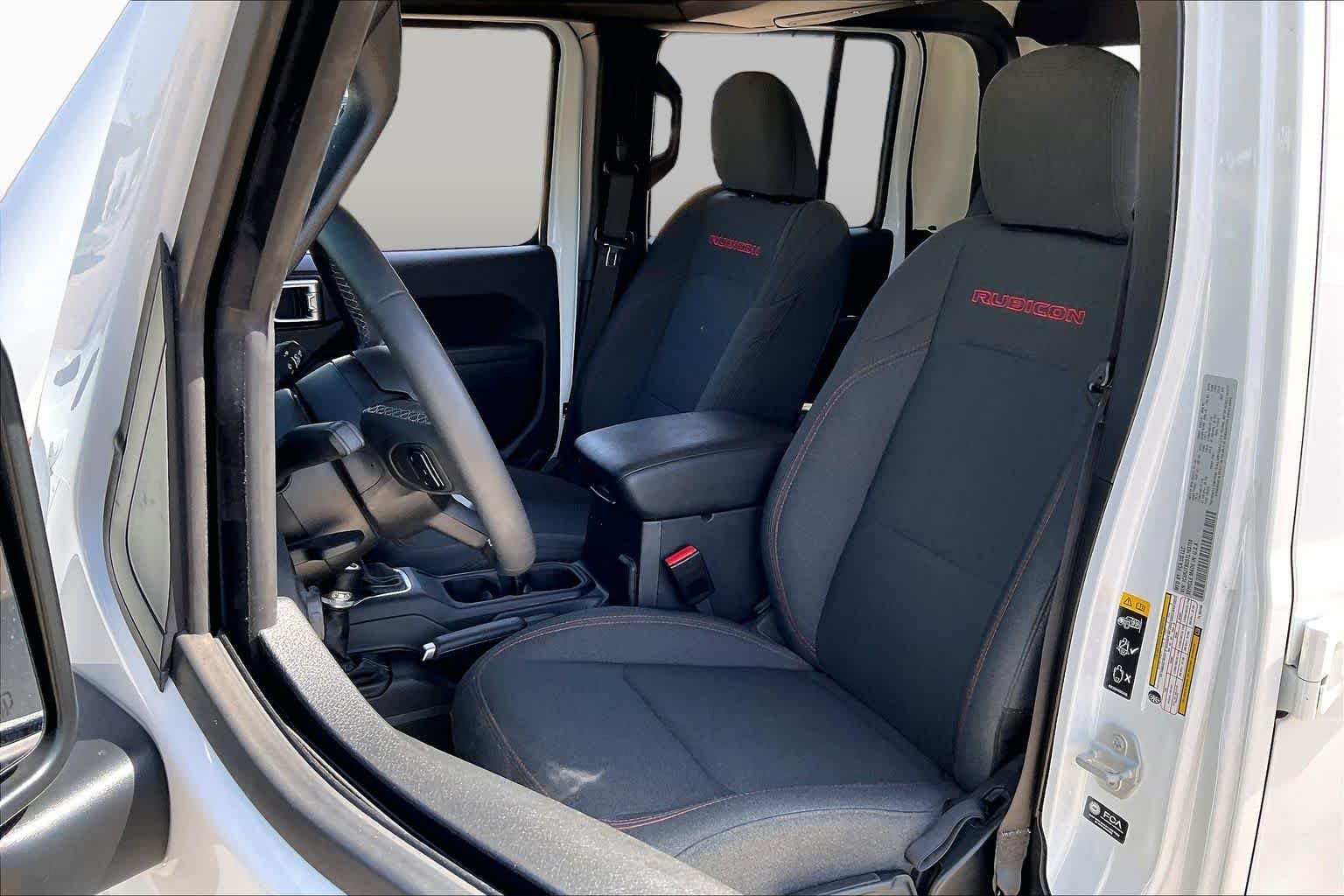 Used 2026 Bright White Clearcoat Jeep Rubicon image 8