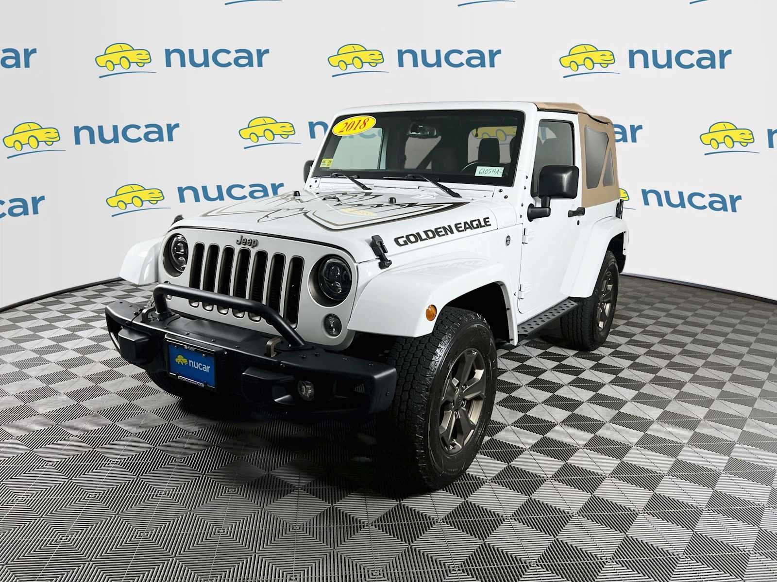 Used 2018 Bright White Clearcoat Jeep Golden Eagle image 3