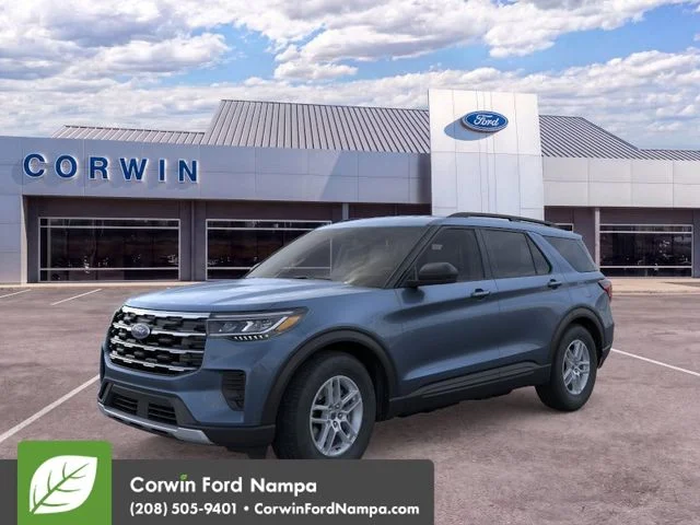 New 2026 Vapor Blue Metallic Ford Active image 3