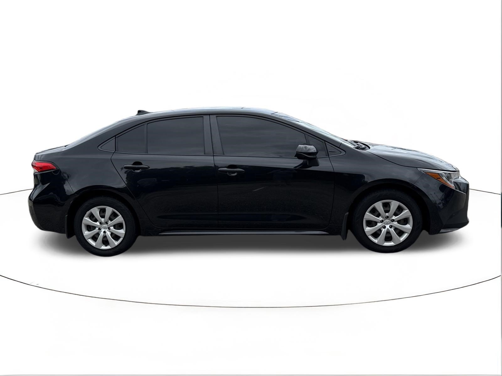 Used 2020 Black Sand Pearl Toyota LE image 2