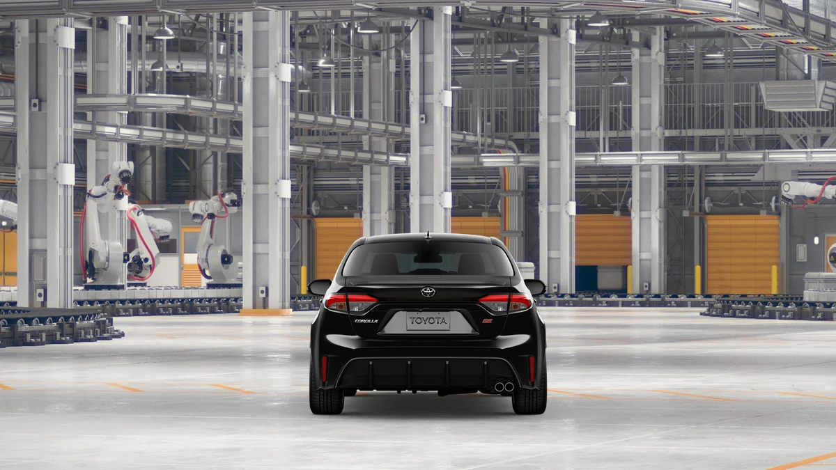 New 2026 Midnight Black Metallic Toyota SE image 8