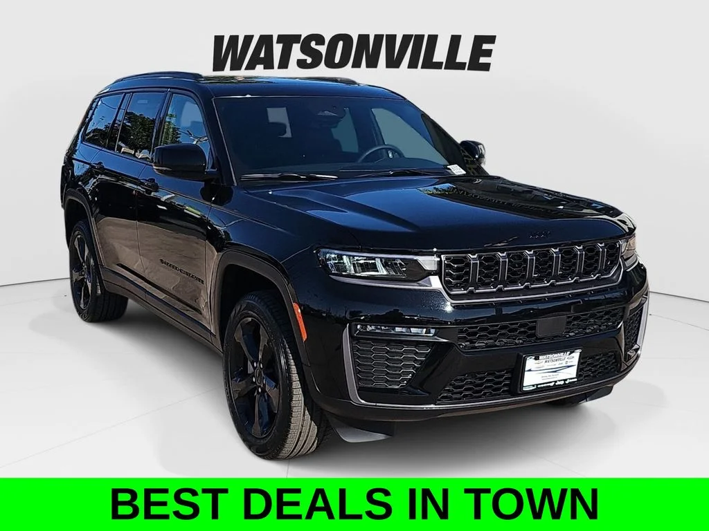 New 2026 Diamond Black Crystal Pearlcoat Jeep Limited image 1