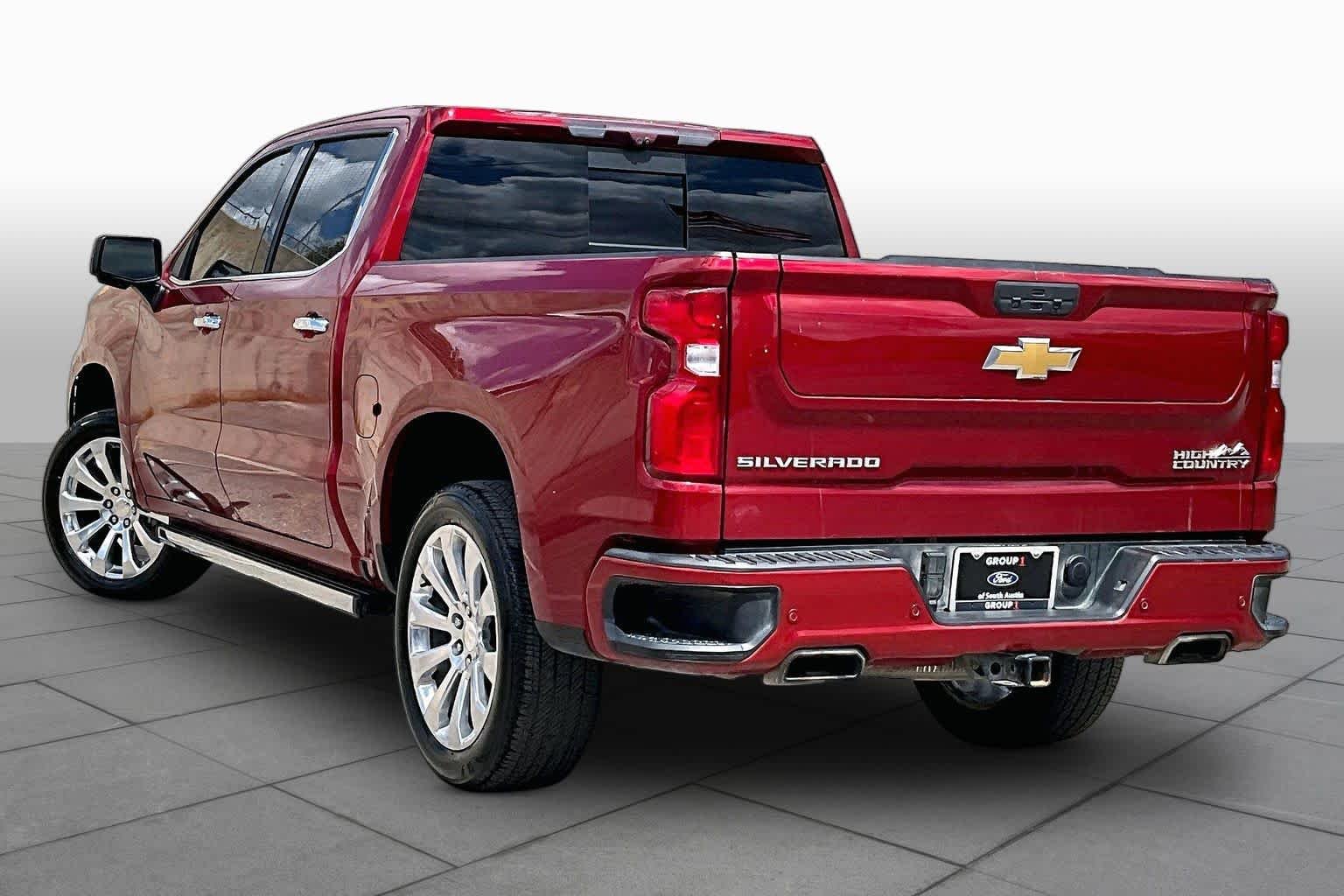 Used 2021 Cherry Red Tintcoat Chevrolet High Country image 13