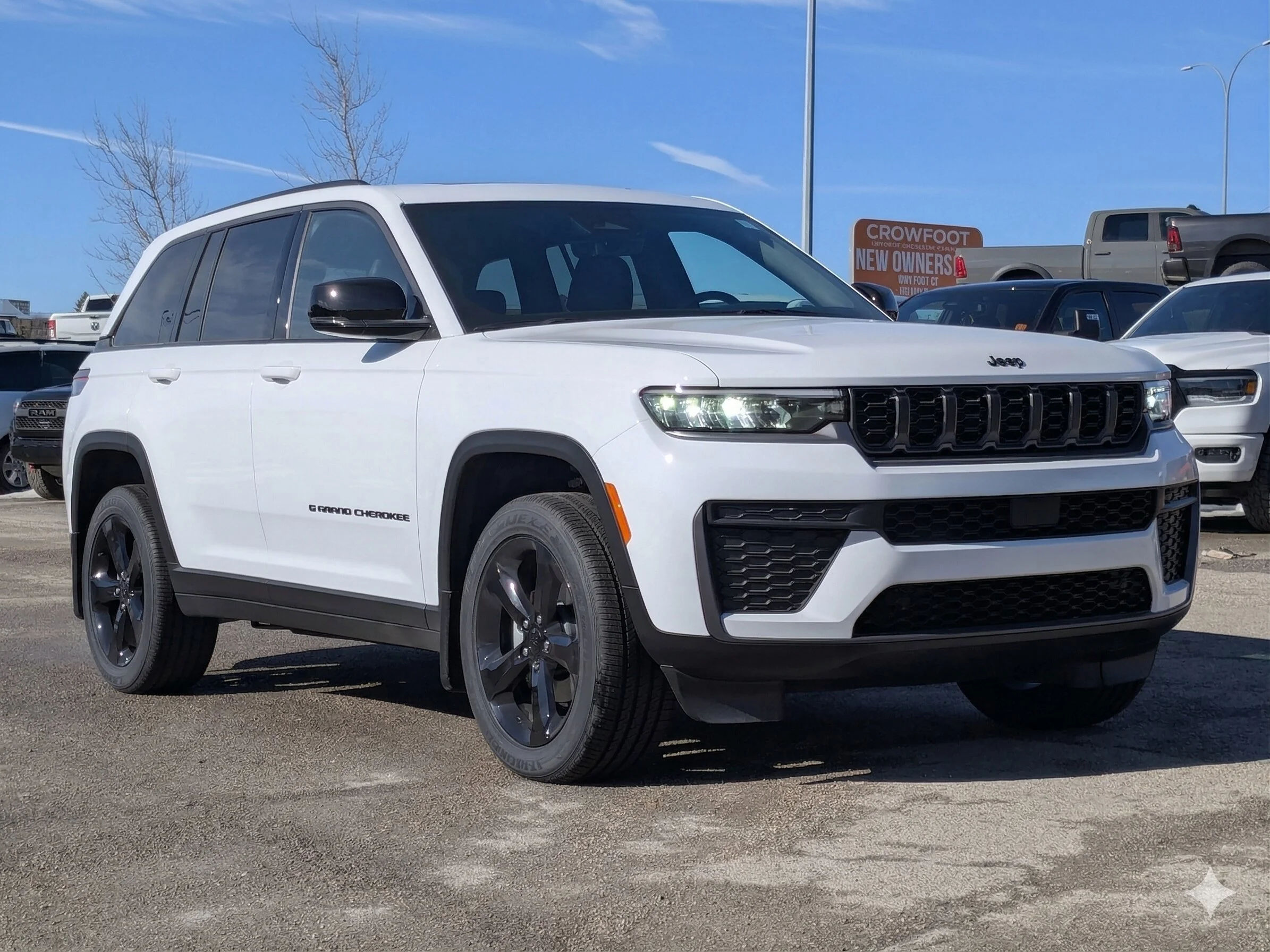 New 2026 White Jeep Altitude - - Altitude Appearance Pkg - Power Sunroof - 2.0L I4 Turbo & More image 2