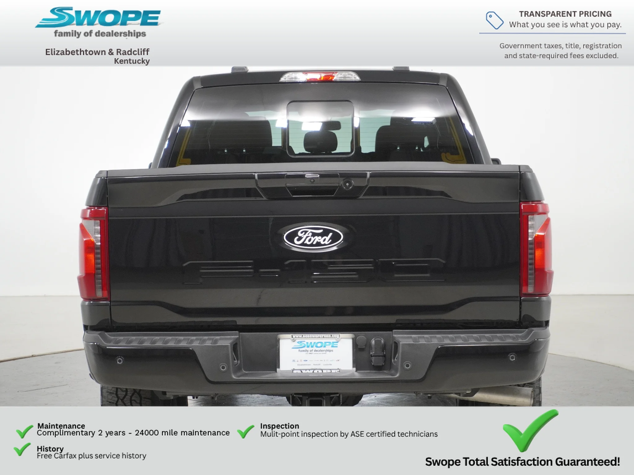 New 2026 AGATE BLACK METALLIC Ford XLT image 4