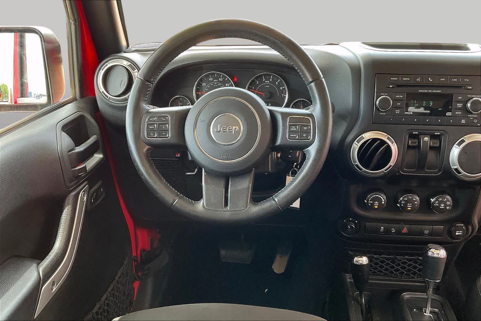 Used 2018 Firecracker Red Clearcoat Jeep Sahara image 6