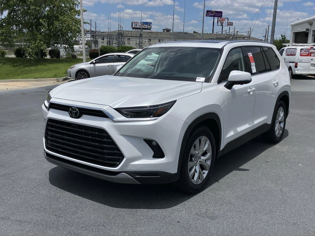 New 2026 Wind Chill Pearl Toyota Hybrid Limited AWD image 1