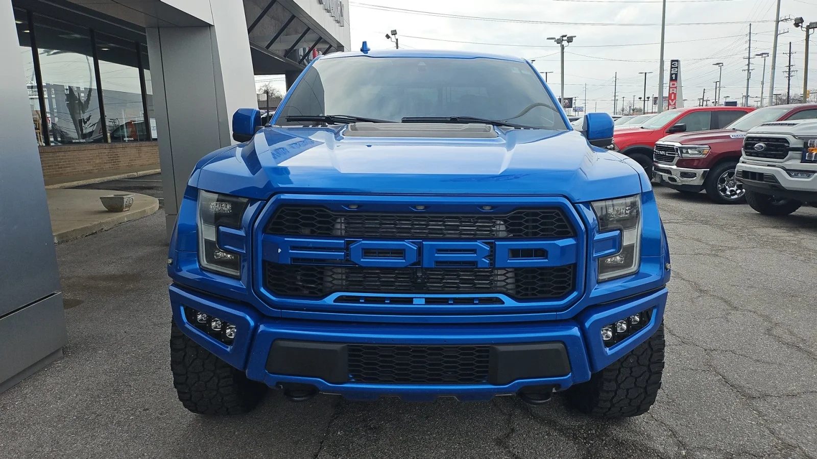 Used 2019 Blue Ford Raptor image 7