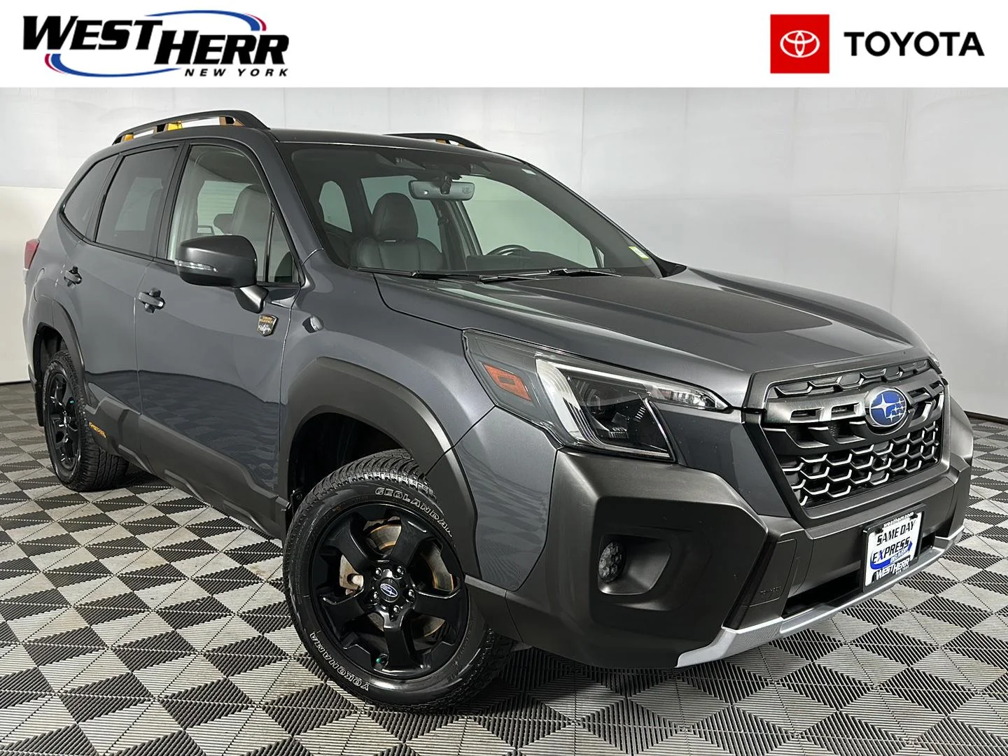 Used 2023 Magnetite Gray Metallic Subaru Wilderness image 1