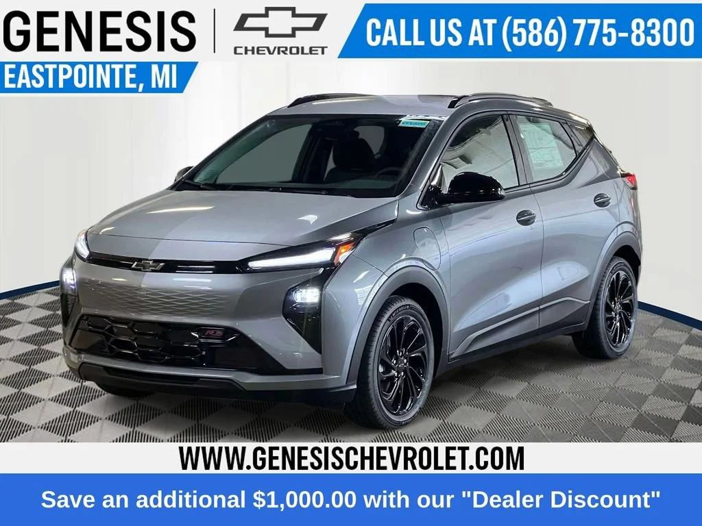 New 2027 Sterling Grey Metallic Chevrolet RS image 1