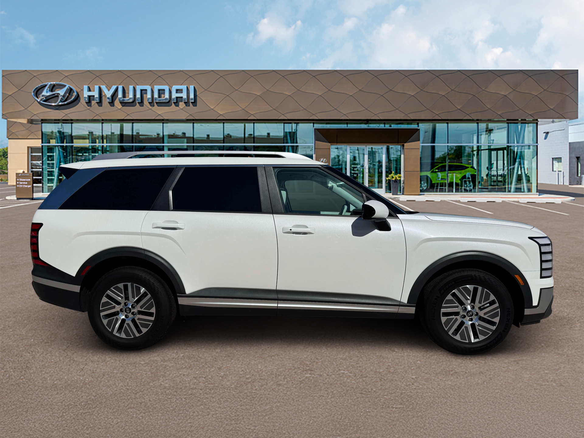 New 2027 White Hyundai SEL 7P image 9