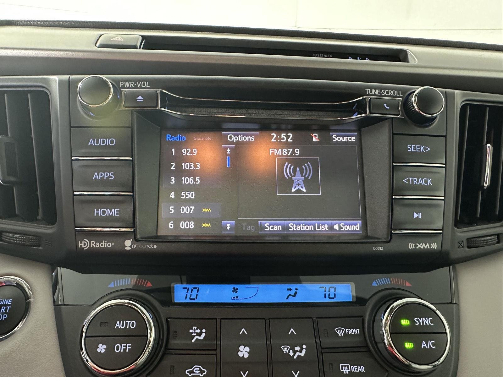 Used 2017 Electric Storm Blue Toyota XLE image 17