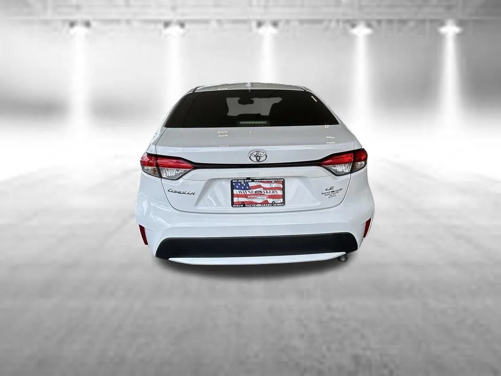 Certified Used 2022 White Toyota LE image 5