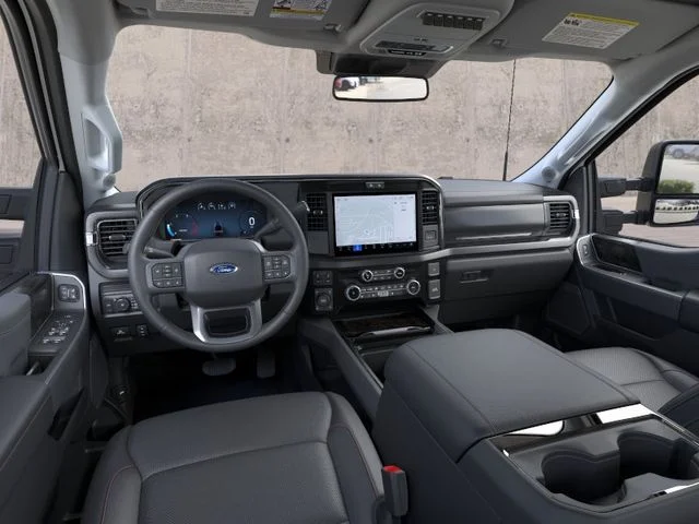 New 2026 Star White Metallic Tri-Coat Ford Lariat image 12