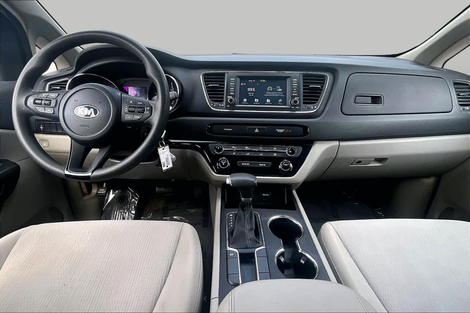 Used 2021 Snow White Pearl Kia LX image 15