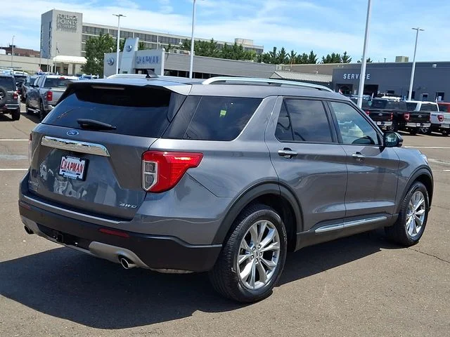 Certified Used 2021 Gray Metallic Ford Limited image 6
