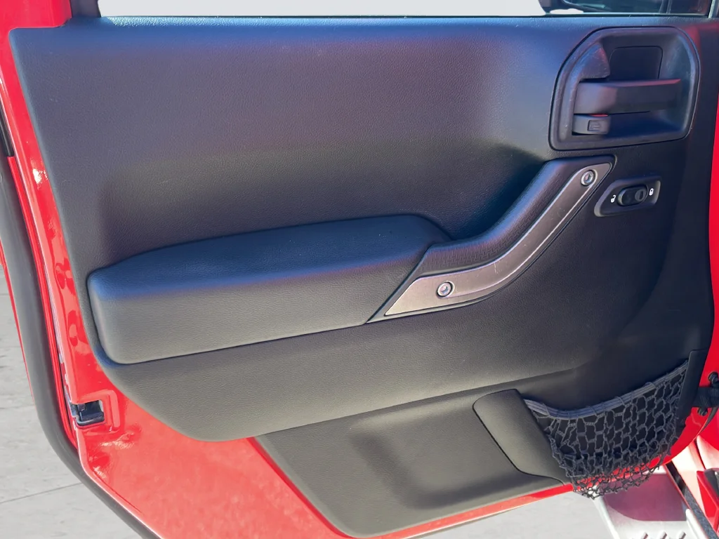 Used 2013 Red Jeep Unlimited Sport image 24