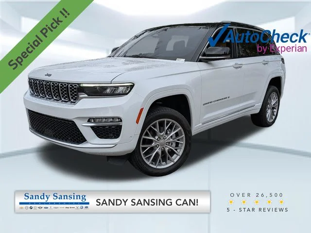 Used 2024 White Jeep Summit image 1