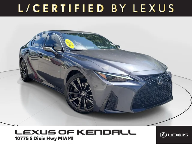 2025 Lexus IS IS 350 F SPORT Design
