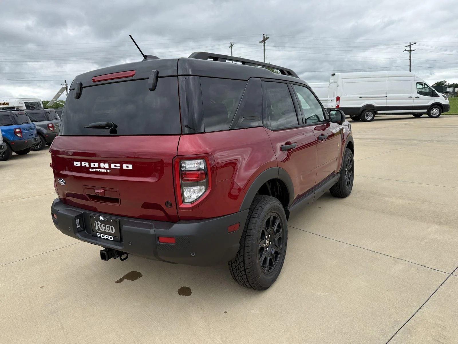 New 2026 Ruby Red Metallic Tinted Clearcoat Ford Badlands image 9