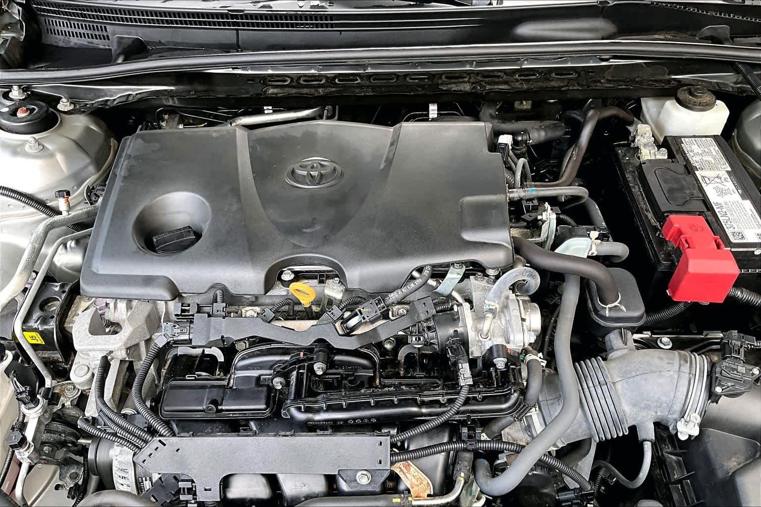 Used 2022 Celestial Silver Metallic Toyota LE image 32