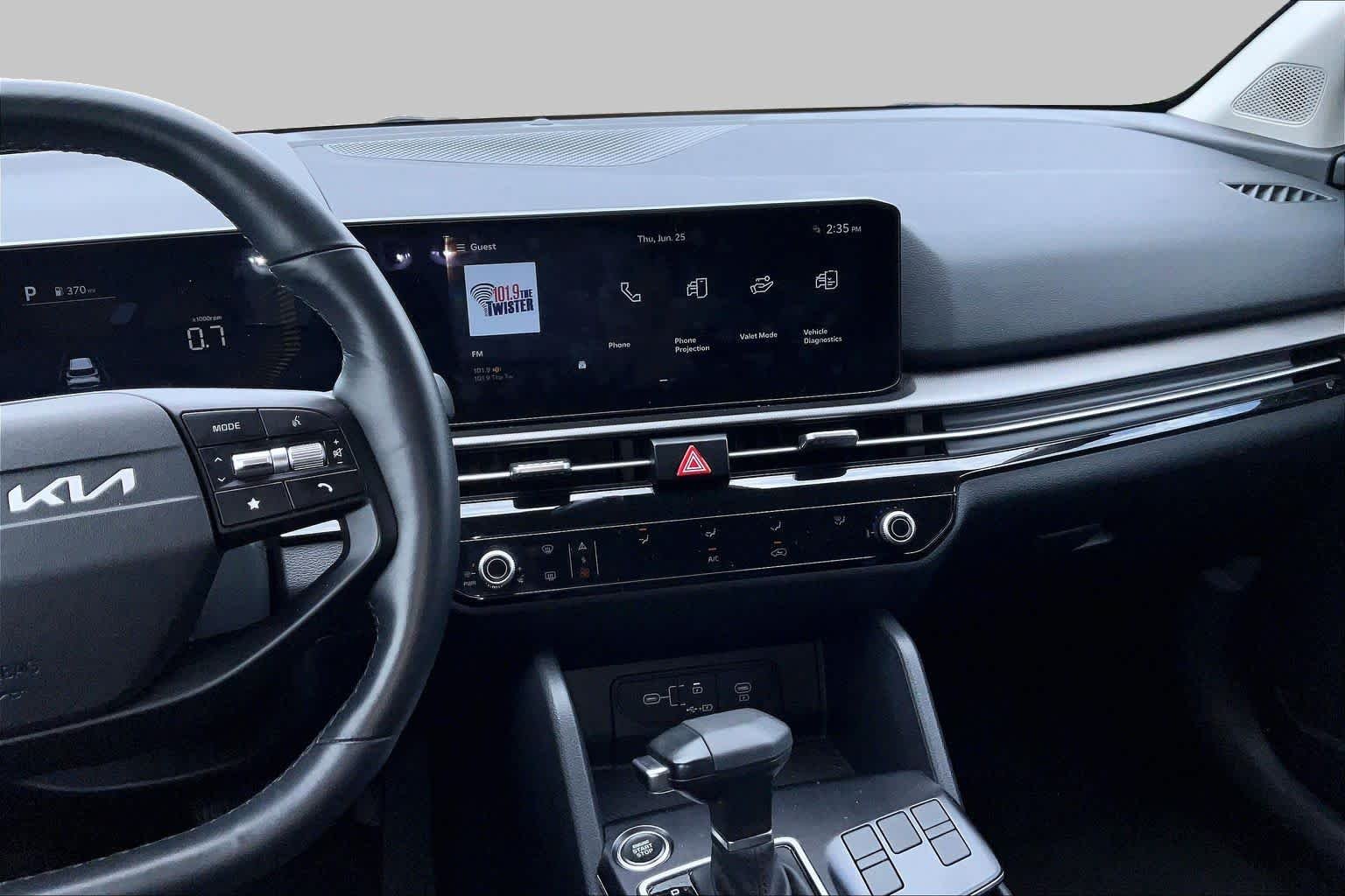 Used 2026 Ebony Black Kia LX image 7