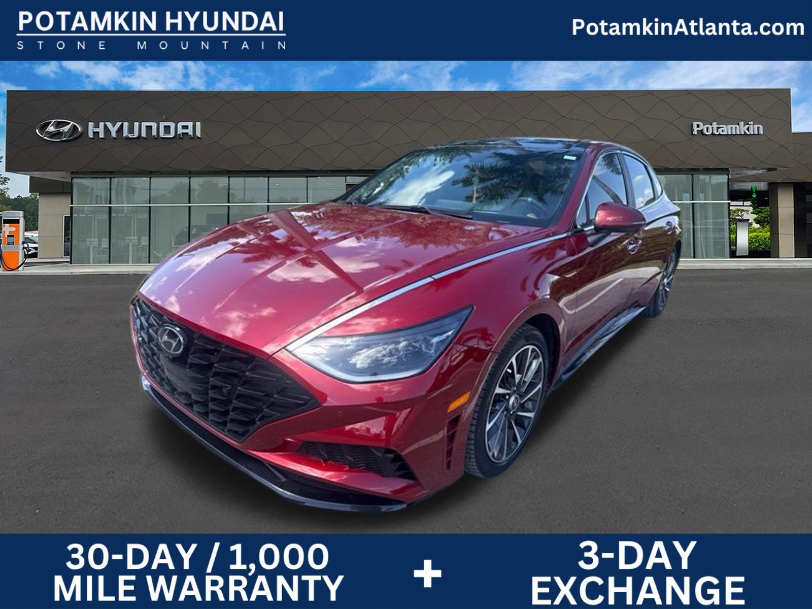 Used 2023 Ultimate Red Hyundai Limited image 1