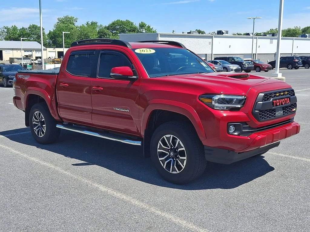 Certified Used 2023 Red Toyota TRD Sport image 3