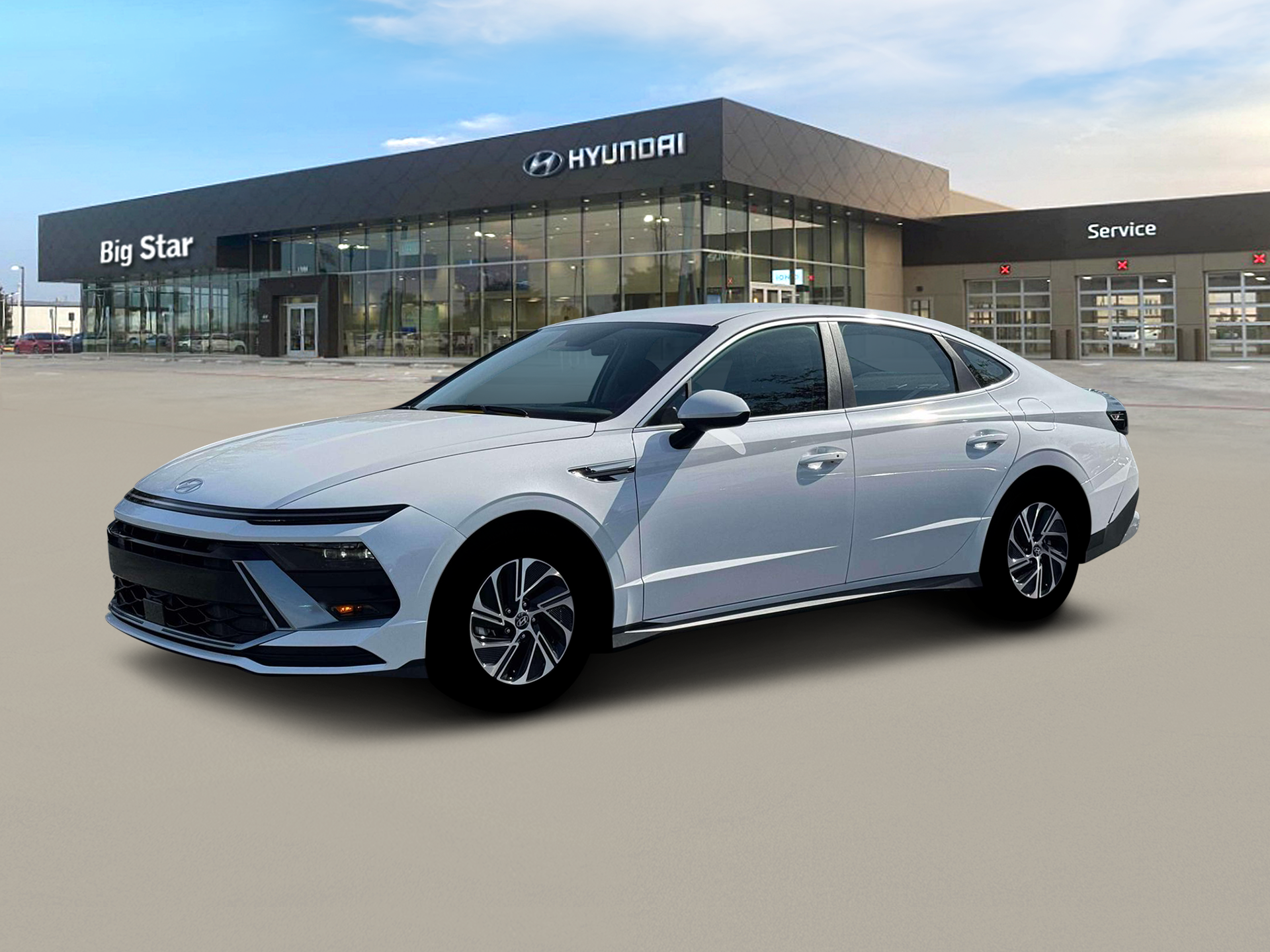 New 2026 Serenity White Hyundai Blue image 16