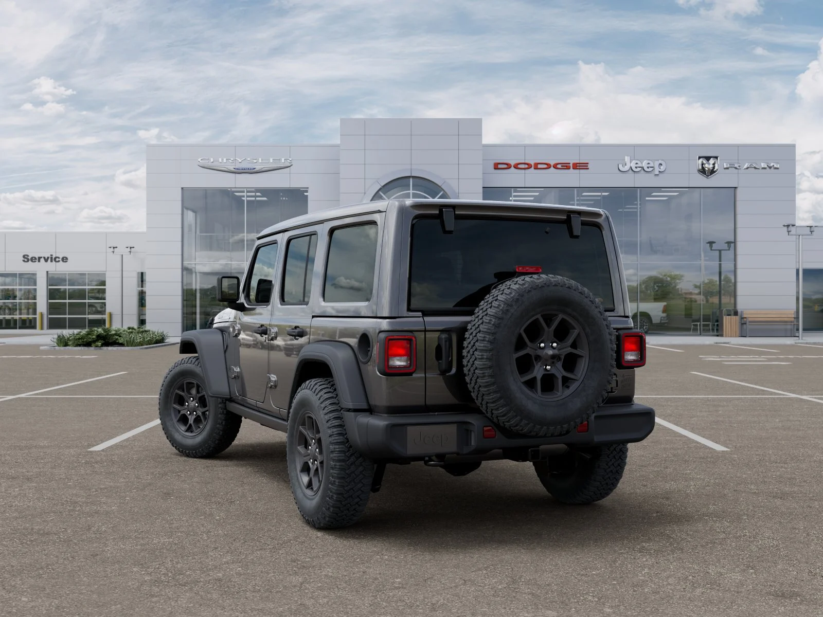 New 2026 Granite Crystal Metallic Clearcoat Jeep Willys image 42