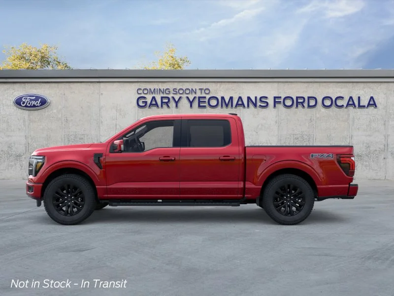 New 2026 Ruby Red Metallic Tinted Clearcoat Ford Lariat® image 3