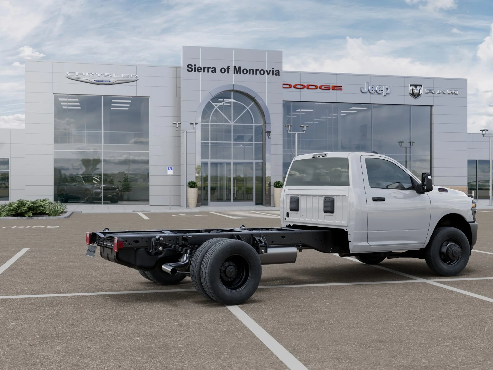 New 2026 Bright White Clear-Coat Exterior Paint RAM Tradesman image 30