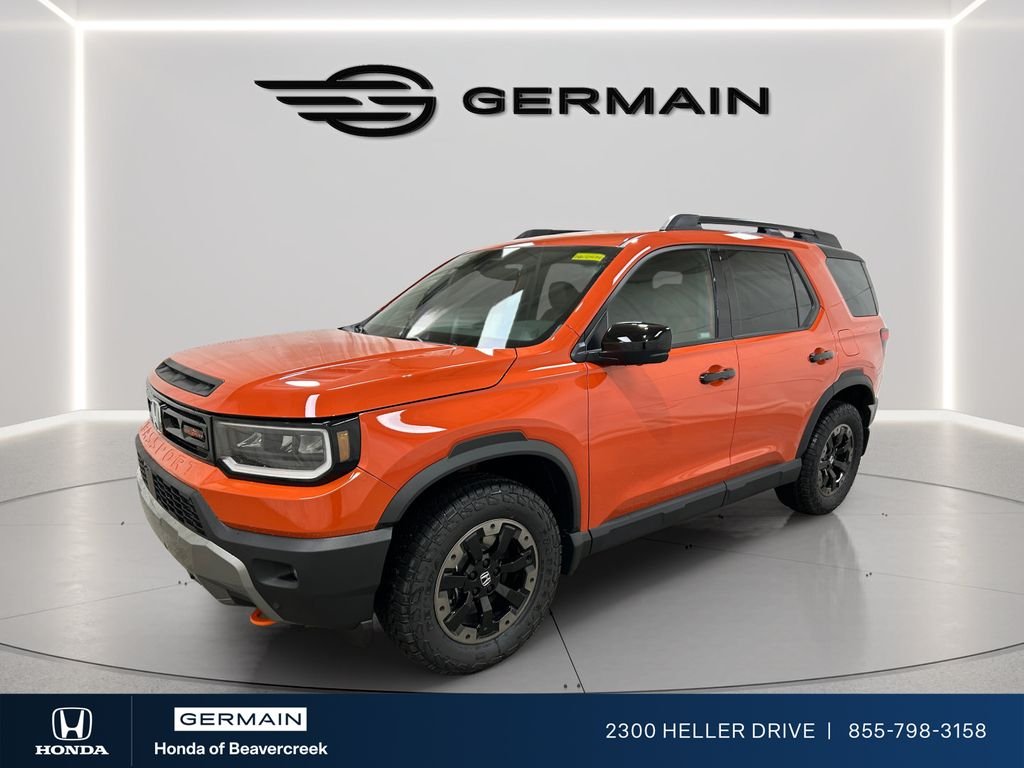 New 2026 Sunset Orange Honda TrailSport Elite image 3