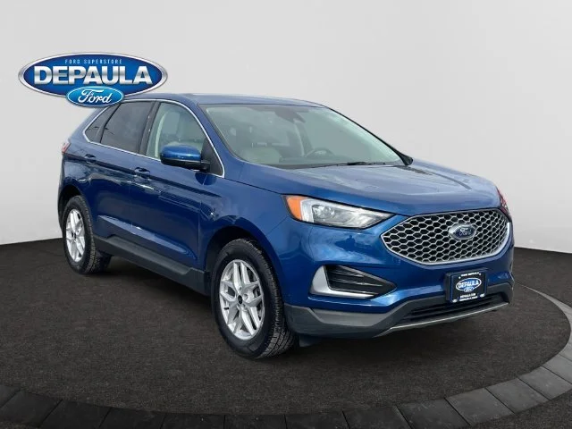 Certified Used 2024 Blue Ford SEL image 9