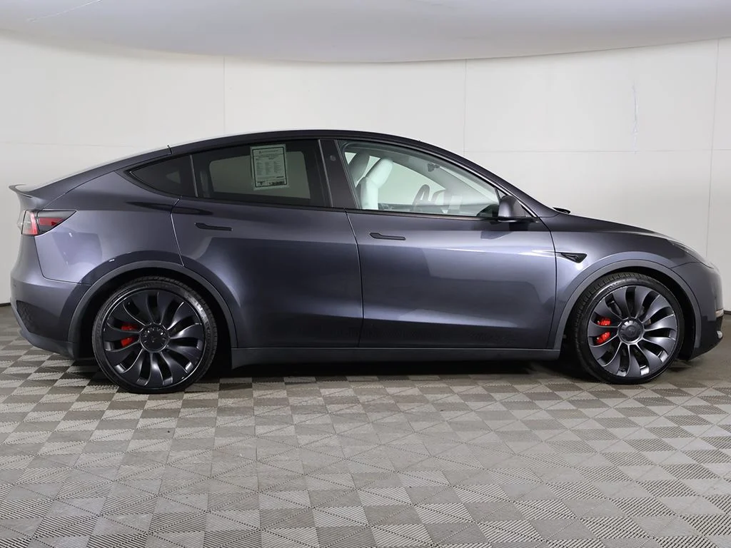 Used 2024 Gray Tesla Performance image 22