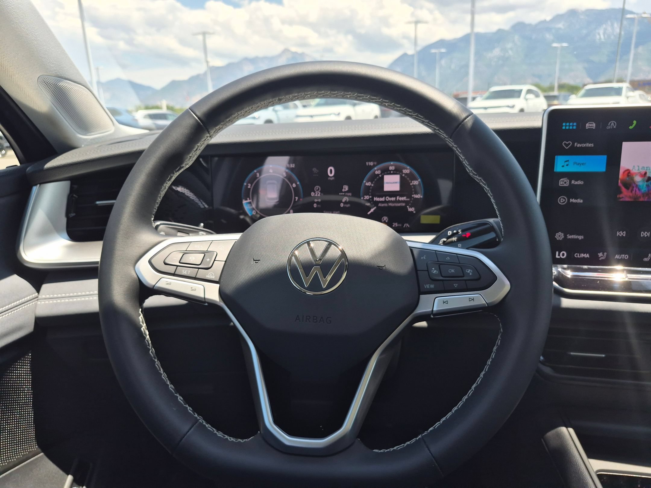 New 2026 Pyrite Silver Metallic Volkswagen SE image 16