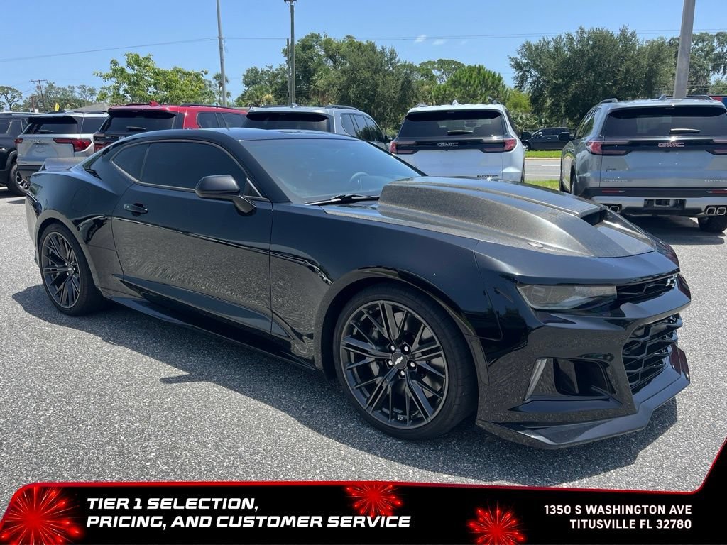 Used 2018 BLACK Chevrolet ZL1 image 3