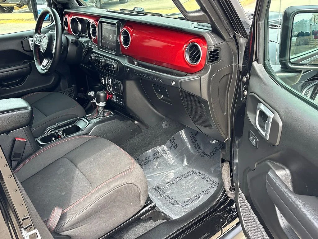Used 2022 Black Clear Coat Jeep Rubicon image 24