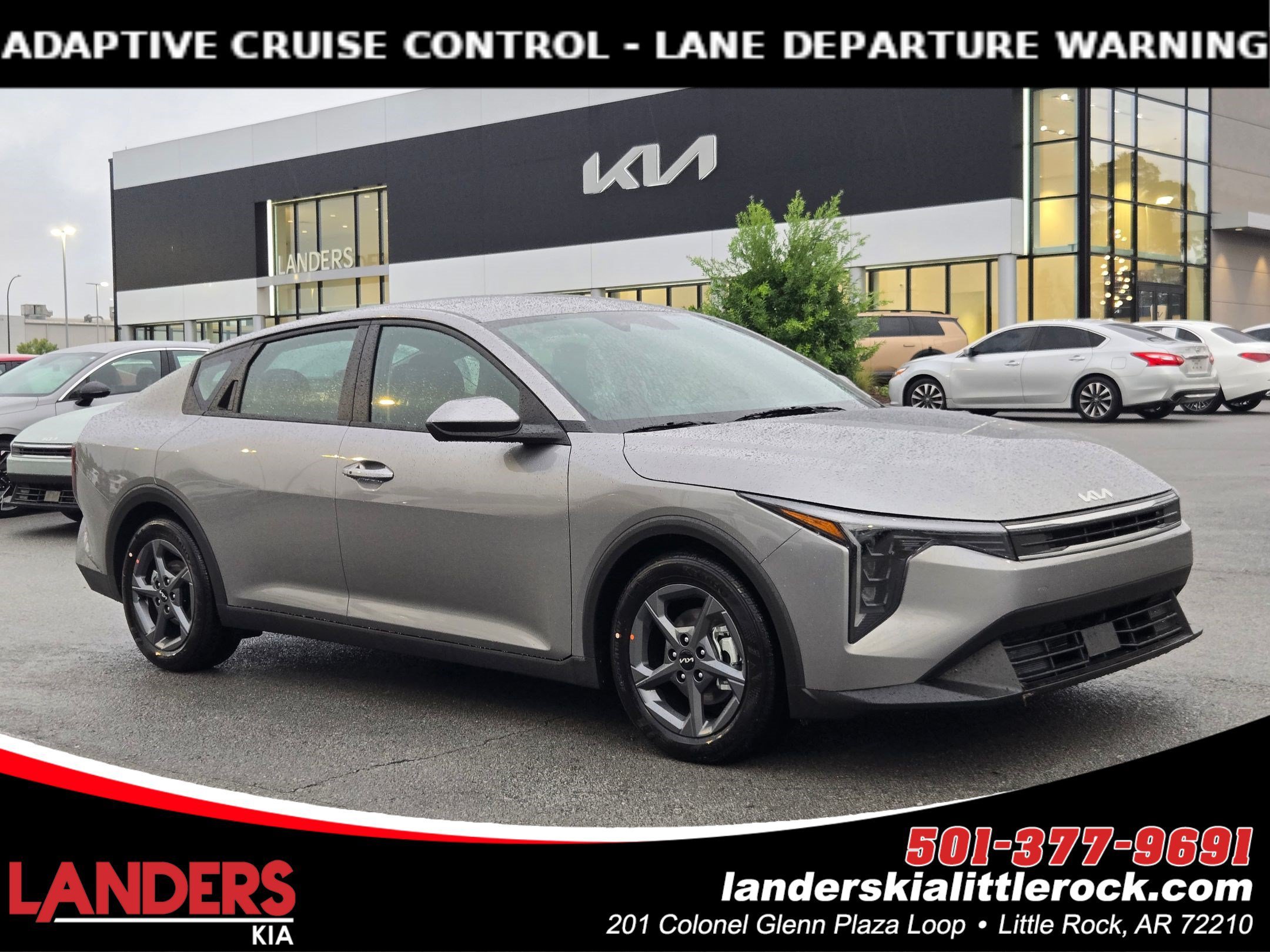 New 2026 Steel Gray Kia LXS image 1