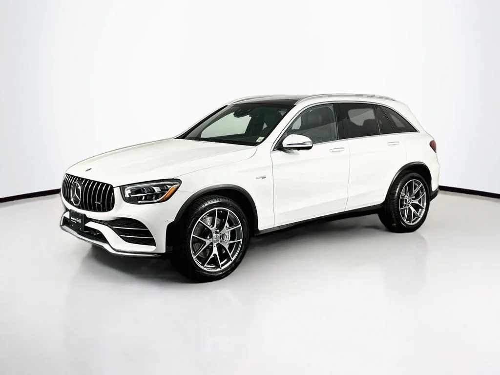 Used 2022 White Mercedes-Benz GLC 43 AMG® image 3