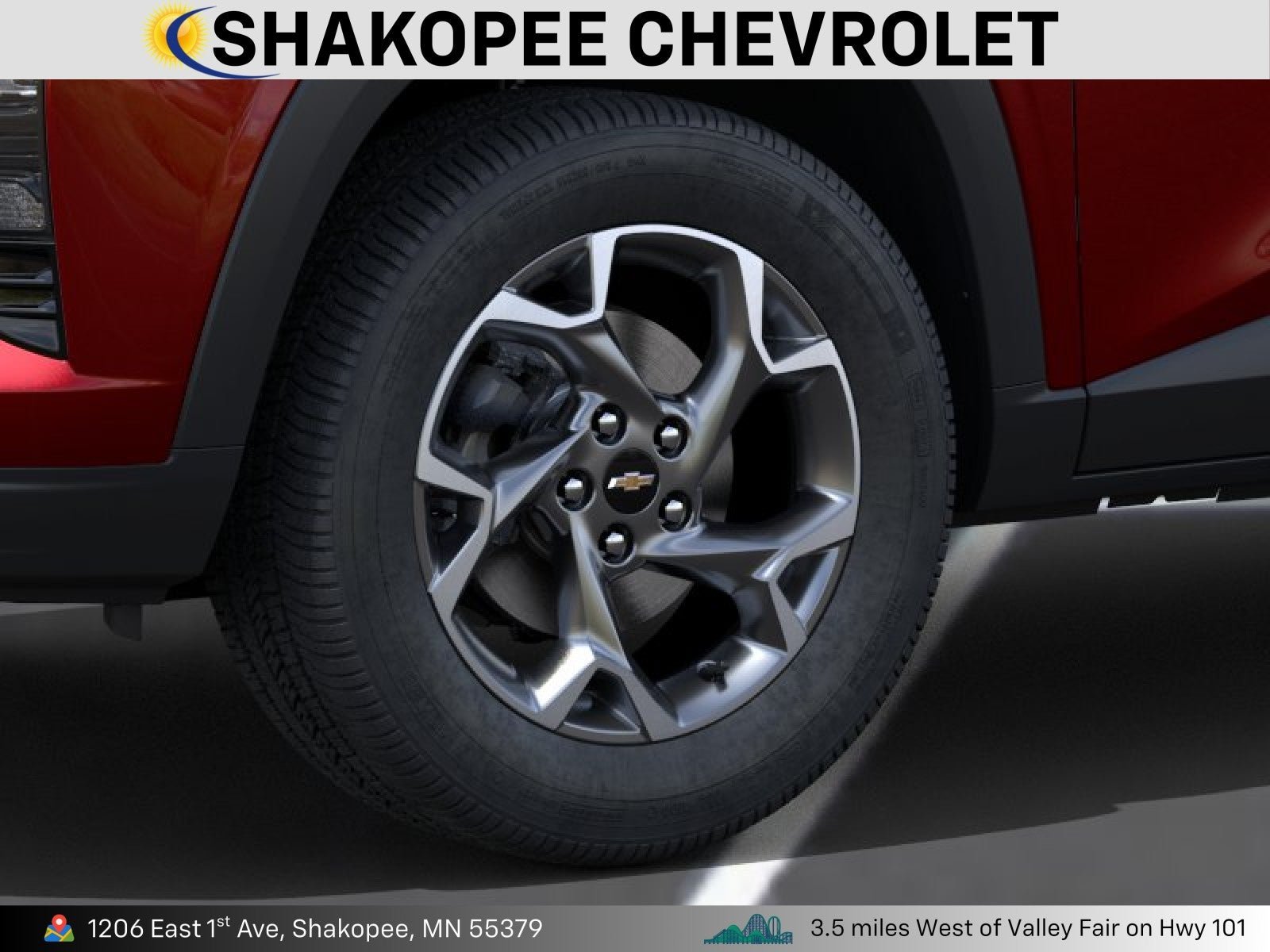 New 2026 Apex Red Chevrolet LT image 34