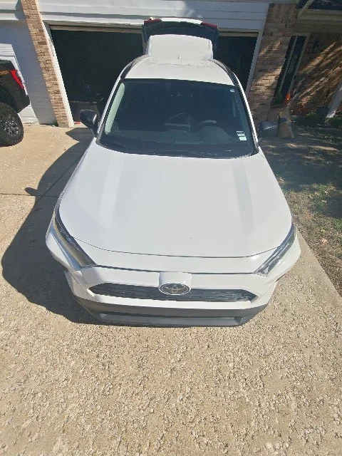 Used 2021 White Toyota LE image 6