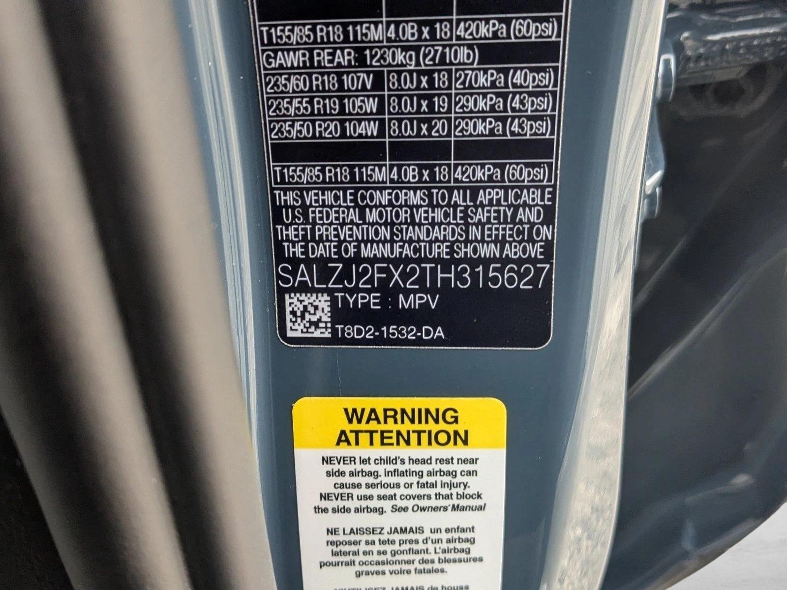 Used 2026 Tribeca Blue Metallic Land Rover Core S image 19