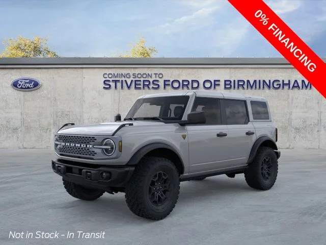New 2026 White Ford Badlands image 2